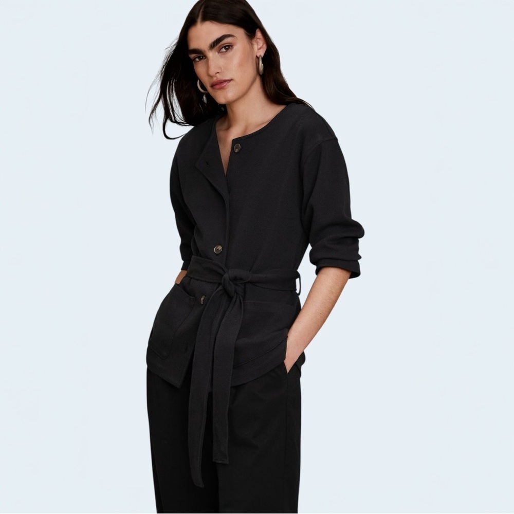 Banana Republic Twill Knit Jacket NWT SMALL PETITE
